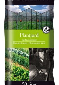 säck med Plantjord